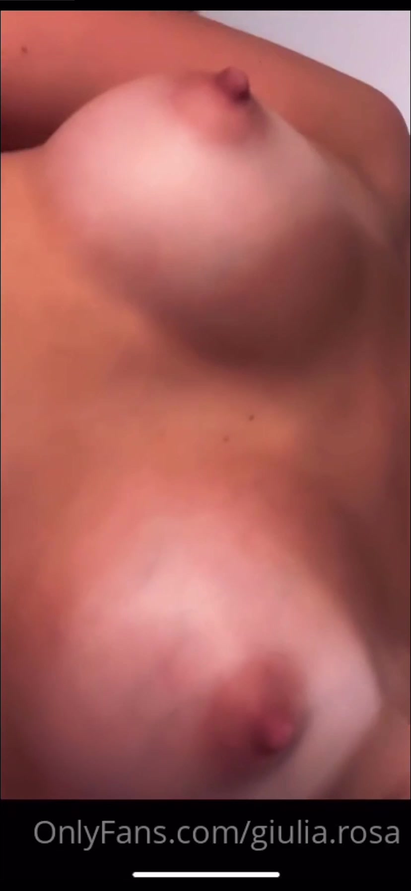 Giulia Rosa Striptease Showing Off Her Big Breasts